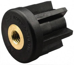 Gibraltar - 1-1/2" Tube, 3/4-10 Thread, 1,000 Lb Capacity, Round Tube End - 0.065" Tube Wall - Industrial Tool & Supply