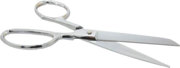 Heritage Cutlery - 3" LOC, 7" OAL Stainless Steel Standard Shears - Straight Handle, For General Purpose Use - Industrial Tool & Supply