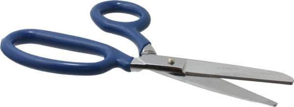 Heritage Cutlery - 2-3/16" LOC, 6-1/4" OAL Standard Shears - Bent Handle, For General Purpose Use - Industrial Tool & Supply