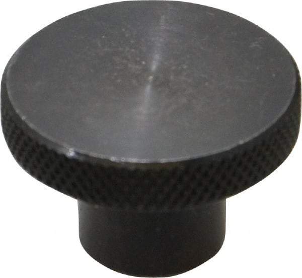 Gibraltar - 1-1/2" Head, Knurled Knob - Tapped, Steel - Industrial Tool & Supply