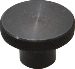 Gibraltar - 1-1/2" Head, Knurled Knob - Tapped, Steel - Industrial Tool & Supply