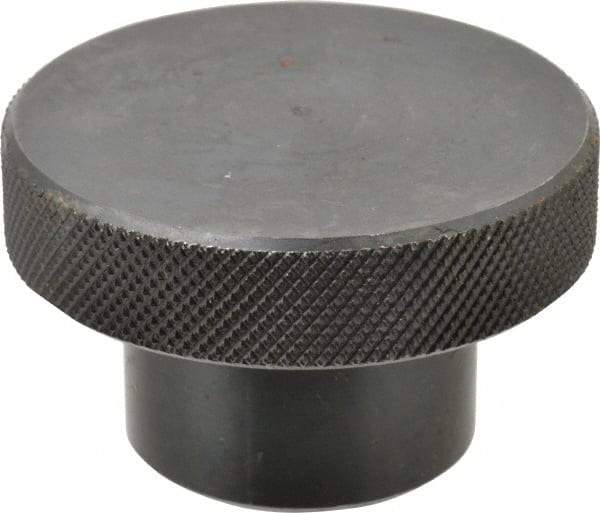 Gibraltar - 2-1/2" Head, Knurled Knob - Tapped, Steel - Industrial Tool & Supply