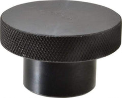 Gibraltar - 2-1/2" Head, Knurled Knob - Tapped, Steel - Industrial Tool & Supply