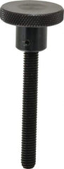 Gibraltar - 1-1/2" Head, Knurled Knob - Threaded Stem, Steel - Industrial Tool & Supply