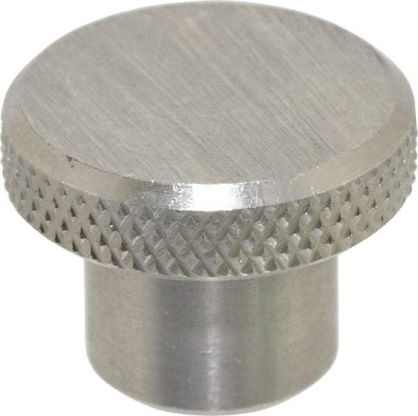 Gibraltar - 1" Head, Knurled Knob - Reamed, Stainless Steel - Industrial Tool & Supply