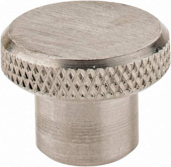 Gibraltar - 1" Head, Knurled Knob - Reamed, Stainless Steel - Industrial Tool & Supply
