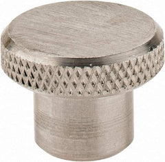 Gibraltar - 1" Head, Knurled Knob - Reamed, Stainless Steel - Industrial Tool & Supply