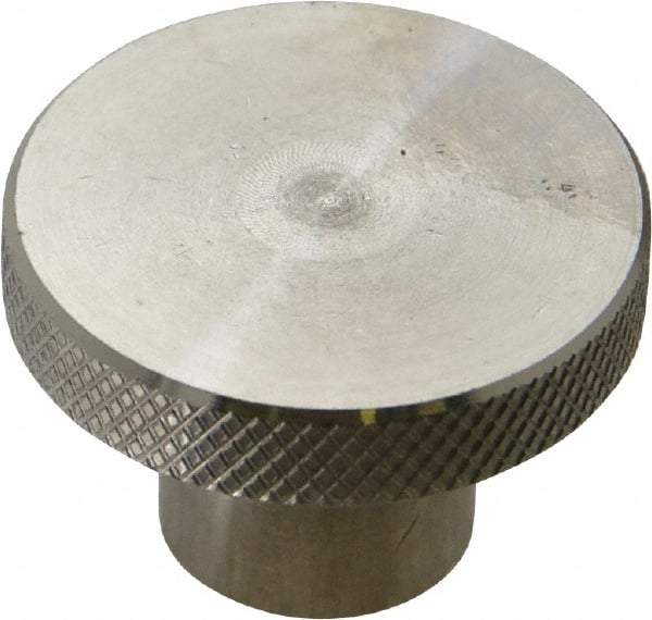 Gibraltar - 1-1/2" Head, Knurled Knob - Reamed, Stainless Steel - Industrial Tool & Supply