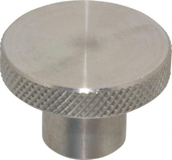 Gibraltar - 1-1/2" Head, Knurled Knob - Reamed, Stainless Steel - Industrial Tool & Supply