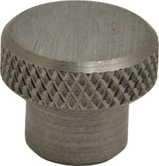 Gibraltar - 3/4" Head, Knurled Knob - Tapped, Stainless Steel - Industrial Tool & Supply