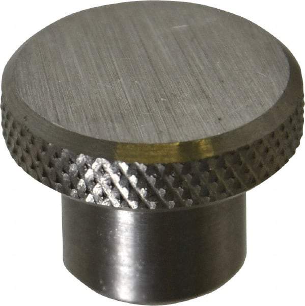 Gibraltar - 1" Head, Knurled Knob - Tapped, Stainless Steel - Industrial Tool & Supply
