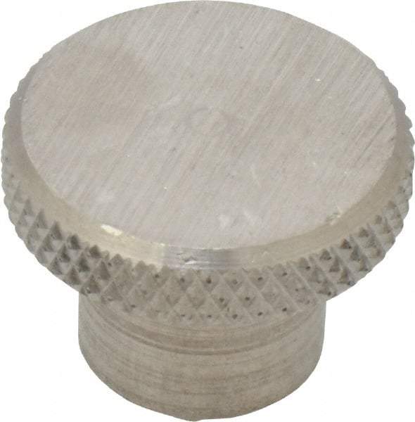 Gibraltar - 1" Head, Knurled Knob - Tapped, Stainless Steel - Industrial Tool & Supply