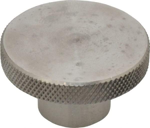 Gibraltar - 2" Head, Knurled Knob - Tapped, Stainless Steel - Industrial Tool & Supply