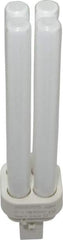 Philips - 18 Watt Fluorescent Commercial/Industrial 2 Pin Lamp - 3,500°K Color Temp, 1,250 Lumens, PLC, 10,000 hr Avg Life - Industrial Tool & Supply