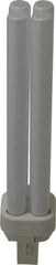 Philips - 26 Watt Fluorescent Commercial/Industrial 2 Pin Lamp - 3,500°K Color Temp, 1,800 Lumens, PLC, 10,000 hr Avg Life - Industrial Tool & Supply