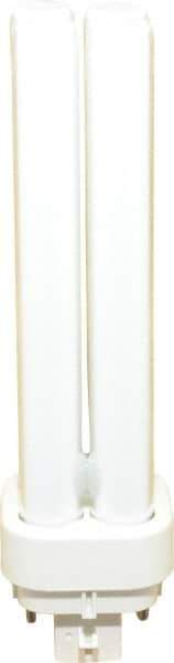 Philips - 13 Watt Fluorescent Commercial/Industrial 4 Pin Lamp - 4,000°K Color Temp, 900 Lumens, PLC, 12,000 hr Avg Life - Industrial Tool & Supply