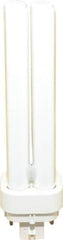 Philips - 13 Watt Fluorescent Commercial/Industrial 4 Pin Lamp - 4,000°K Color Temp, 900 Lumens, PLC, 12,000 hr Avg Life - Industrial Tool & Supply