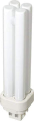 Philips - 18 Watt Fluorescent Commercial/Industrial 4 Pin Lamp - 3,500°K Color Temp, 1,250 Lumens, PLC, 12,000 hr Avg Life - Industrial Tool & Supply