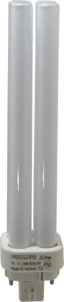 Philips - 26 Watt Fluorescent Commercial/Industrial 4 Pin Lamp - 3,500°K Color Temp, 1,800 Lumens, PLC, 12,000 hr Avg Life - Industrial Tool & Supply