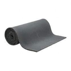 Singer Safety - 25' Long x 54" Wide, Polyester Foam Roll - Gray - Industrial Tool & Supply