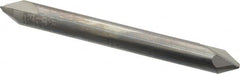 ProMax - 1/4" Diam 2 Flute Double End Solid Carbide Chamfer Mill - Industrial Tool & Supply