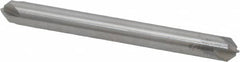 ProMax - 1/4" Diam 4 Flute Double End Solid Carbide Chamfer Mill - Industrial Tool & Supply