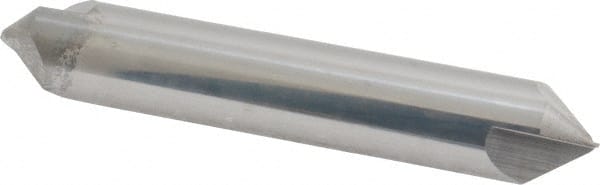 ProMax - 1/2" Diam 2 Flute Double End Solid Carbide Chamfer Mill - Industrial Tool & Supply