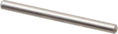 Value Collection - 1/16" Diam x 3/4" Pin Length 316 Stainless Steel Standard Dowel Pin - Bright Finish, 2 Beveled End - Industrial Tool & Supply