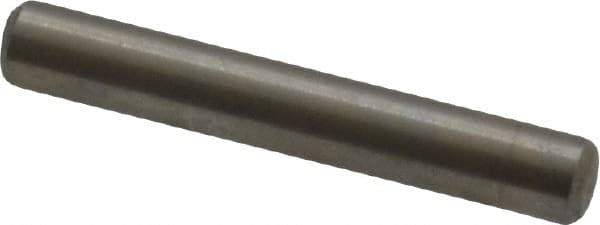 Value Collection - 3/32" Diam x 5/8" Pin Length 316 Stainless Steel Standard Dowel Pin - Bright Finish, 2 Beveled End - Industrial Tool & Supply