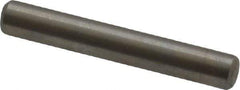 Value Collection - 3/32" Diam x 5/8" Pin Length 316 Stainless Steel Standard Dowel Pin - Bright Finish, 2 Beveled End - Industrial Tool & Supply