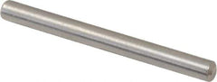 Value Collection - 3/32" Diam x 1" Pin Length 316 Stainless Steel Standard Dowel Pin - Bright Finish, 2 Beveled End - Industrial Tool & Supply