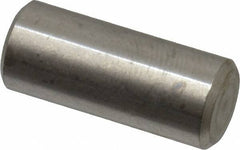 Value Collection - 5/16" Diam x 3/4" Pin Length 316 Stainless Steel Standard Dowel Pin - Bright Finish, 2 Beveled End - Industrial Tool & Supply