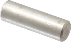 Value Collection - 5/16" Diam x 1" Pin Length 316 Stainless Steel Standard Dowel Pin - Bright Finish, 2 Beveled End - Industrial Tool & Supply