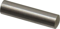 Value Collection - 6mm Diam x 24mm Pin Length 316 Stainless Steel Standard Dowel Pin - Bright Finish, 1 Rounded End - Industrial Tool & Supply