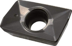 Seco - XOMX180608 MD15 Grade MK1500 Carbide Milling Insert - TiCN/Al2O3 Finish, 1/4" Thick, 0.031" Corner Radius - Industrial Tool & Supply