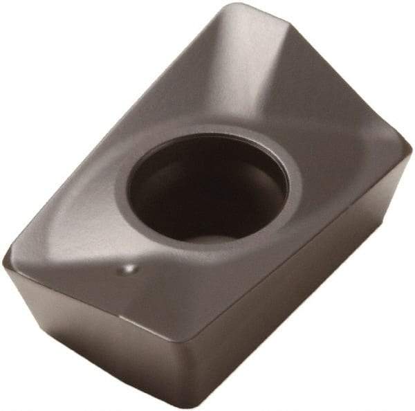 Seco - XOMX180616 M14 Grade MK1500 Carbide Milling Insert - TiCN/Al2O3 Finish, 1/4" Thick, 1/16" Corner Radius - Industrial Tool & Supply