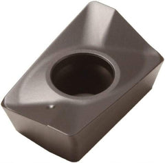Seco - XOMX180616 M14 Grade MK1500 Carbide Milling Insert - TiCN/Al2O3 Finish, 1/4" Thick, 1/16" Corner Radius - Industrial Tool & Supply