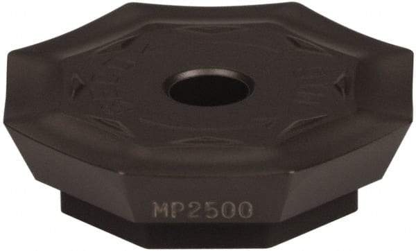 Seco - OFER070405 M16 Grade MP2500 Carbide Milling Insert - TiCN/Al2O3 Finish, 0.18" Thick, 0.706" Inscribed Circle - Industrial Tool & Supply