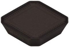 Seco - SEKR1203 ME13 Grade MP2500 Carbide Milling Insert - TiCN/Al2O3 Finish, 1/8" Thick, 1/2" Inscribed Circle - Industrial Tool & Supply