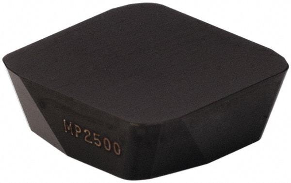 Seco - SPEN1906 MD20 Grade MP2500 Carbide Milling Insert - TiCN/Al2O3 Finish, 1/4" Thick, 3/4" Inscribed Circle - Industrial Tool & Supply