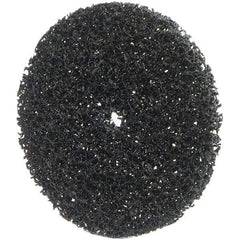 Merit Abrasives - 6" Very Coarse Grade Deburring Disc - 1/2" Center Hole, Arbor Connection, 4,000 Max RPM - Industrial Tool & Supply