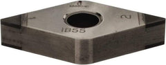 Iscar - DNGA431 TMC Grade IB55 CBN Turning Insert - Uncoated, 55° Diamond, 1/2" Inscr Circle, 3/16" Thick, 1/64" Corner Radius - Industrial Tool & Supply