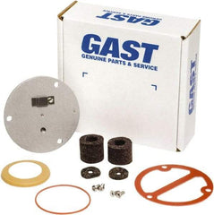 Gast - 12 Piece Air Compressor Repair Kit - For Use with Gast ROA/RAA/SOA/SAA Models - Industrial Tool & Supply