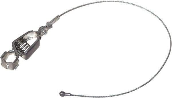 Quantum Storage - Open Shelving Accessory/Component - Zinc, Zinc Finish, 17" Long, Use with Wire Shelving Units - Industrial Tool & Supply