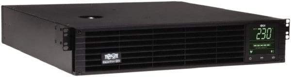 Tripp-Lite - 15 Amp, 1,500 VA, Tower & Rack Mount Line Interactive Backup Uninterruptible Power Supply - Backup 8 min with Full Load & 13 min with Half Load, 120 VAC Input & Output, 1,350 Watt Output, 1 Phases, 6 Outlets - Industrial Tool & Supply