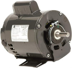 US Motors - 1 Max hp, 1,200 Max RPM, Cap Start-Cap Run Electric AC DC Motor - 115/208-230 V Input, Single Phase, 56H Frame, 5/8" Shaft Diam, Cradle Mount, ODP Enclosure - Industrial Tool & Supply
