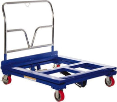 Vestil - 2,500 Lb Capacity Post Tilt Truck - 10" to 23" Lift Height, 42-1/4" Platform Length x 40" Platform Width - Industrial Tool & Supply
