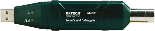 Extech - A and C Frequency Weight, LED Display Datalogging Sound Meter - 30 to 130 Decibels - Industrial Tool & Supply