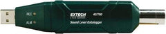 Extech - A and C Frequency Weight, LED Display Datalogging Sound Meter - 30 to 130 Decibels - Industrial Tool & Supply