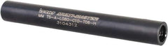 Iscar - Multimaster 10mm 90° Shank Milling Tip Insert Holder & Shank - 0.394" Neck Diam, T06 Neck Thread, 80mm OAL, Steel MM TS-A Tool Holder - Industrial Tool & Supply